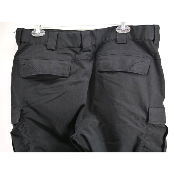 511 Tactical Men's Size 36x32 Black Cargo Stretch Pockets Utility Pants Range‎ - Picture 7 of 12